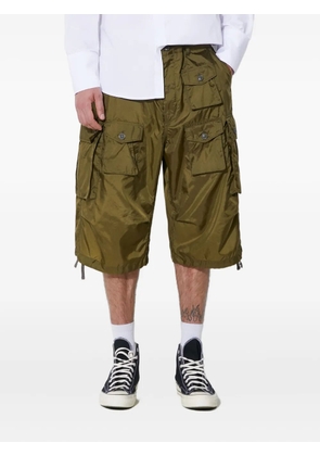 Engineered Garments buttoned cargo shorts - Green