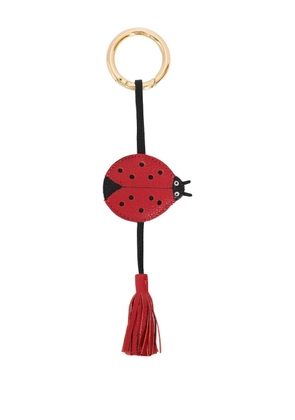 Sarah Chofakian ladybug-charm keyring - Red