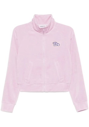 CHOCOOLATE logo-patch jacket - Pink