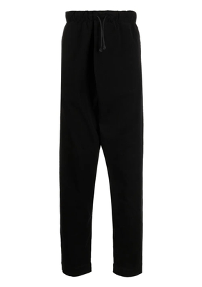 Transit drawstring tapered trousers - Black