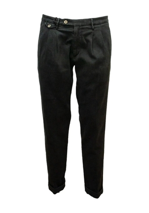 michael coal pleated-cuffed trousers - Grey