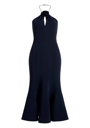 Cinq A Sept Jennie floral-appliqué dress - Blue