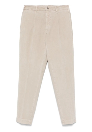 Dell'oglio corduroy tapered trousers - Neutrals