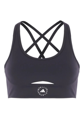 adidas by Stella McCartney cross-back sports bra - Black