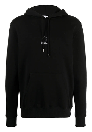 Études Studio logo organic cotton hoodie - Black