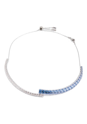 Swarovski Matrix choker necklace - Silver