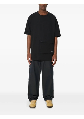 Human Made logo-patch trousers - Black