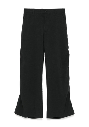 SONGZIO shirring flare pants - Grey