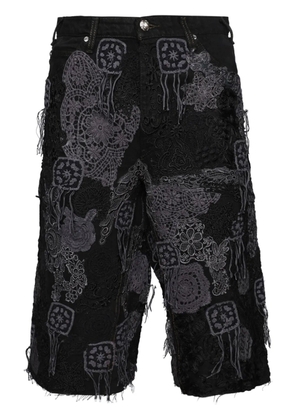 EARTHLING VIP Poetic Lust denim shorts - Black