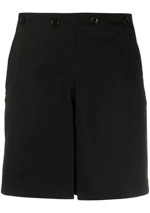Kenzo decorative-button-detail shorts - Black