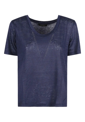 Aragona linen T-shirt - Blue