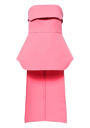 Alexis Akera strapless asymmetric top - Pink