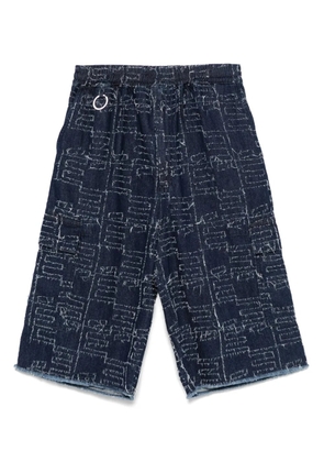 Études Studio jacquard shorts - Blue
