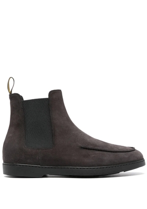 Doucal's suede ankle boots - Grey