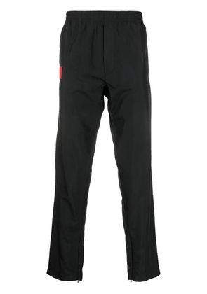 424 logo-patch lightweight track pants - Black