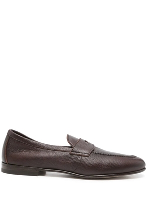 Henderson Baracco leather loafers - Brown
