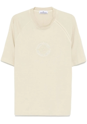 Stone Island organic-cotton T-shirt - Neutrals