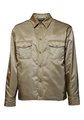 ASPESI padded shirt jacket - Brown