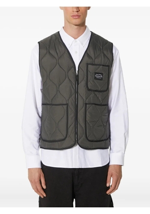 Awake NY quilted vest - Grey