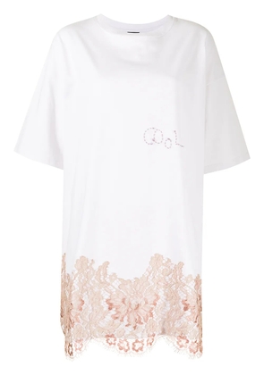 COOL T.M lace-trimmed T-shirt - White