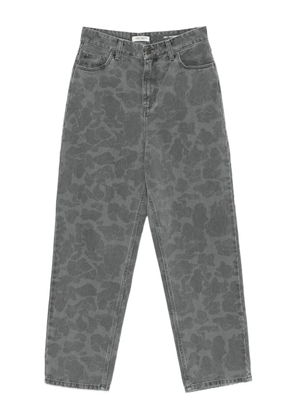 Carhartt WIP camouflage straight-leg jeans - Grey