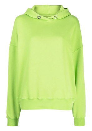 Khrisjoy Route graphic-print hoodie - Green