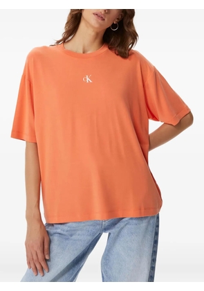 Calvin Klein logo T-shirt - Orange