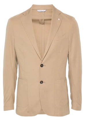 Manuel Ritz single-breasted blazer - Neutrals