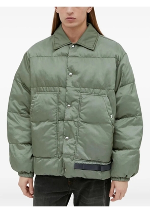 OAMC quilted snap-fastening jacket - Green