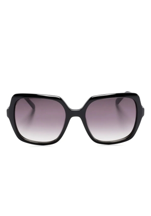 Calvin Klein oversize-frame sunglasses - Black
