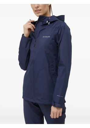 Columbia hooded zip-front jacket - Blue