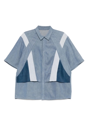 CROQUIS short-sleeved shirt - Blue