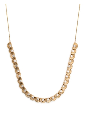 Dana Rebecca Designs 14kt yellow gold Nana Bernice diamond tennis necklace