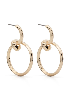 Eddie Borgo curled hoop earrings - Gold