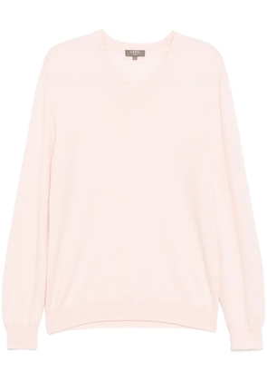 N.Peal Burlington v-neck jumper - Pink