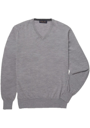 Brooks Brothers V-neck jumper - Grey