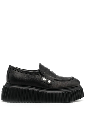 AGL Dany round-toe loafers - Black