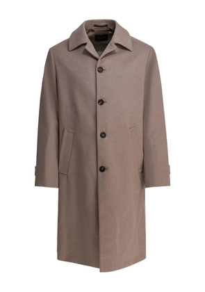 Montedoro buttoned coat - Brown