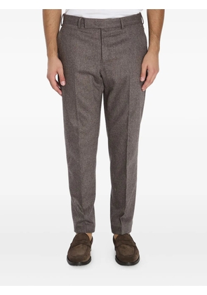 PT Torino belt-loops trousers - Brown