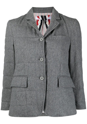 Thom Browne padded classic sport coat - Grey