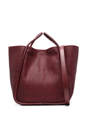 DRAGON DIFFUSION leather tote bag - Red