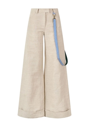 Rosie Assoulin cotton trousers - Neutrals