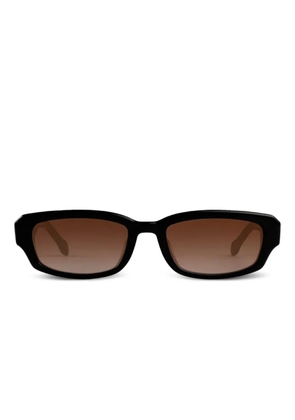 Dyrka Welby square-frame sunglasses - Black