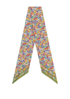 Bally floral-print silk scarf - Neutrals