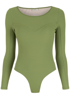 Amir Slama long sleeves bodysuit - Green