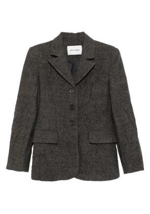 Low Classic single-breasted wool blazer - Grey