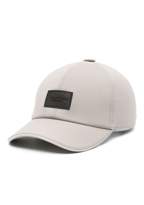 Stefano Ricci logo-patch baseball cap - Grey