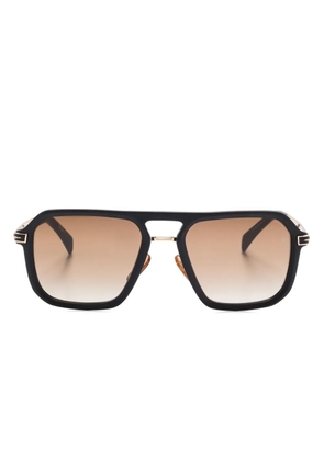 Eyewear by David Beckham pilot-frame sunglasses - Black