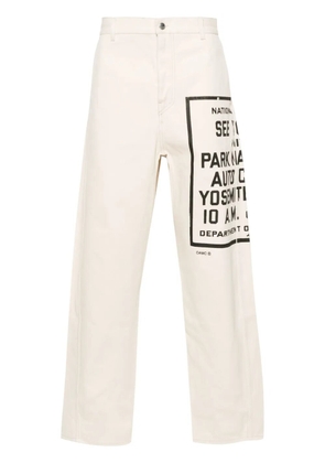 OAMC Tarn loose-fit trousers - Neutrals