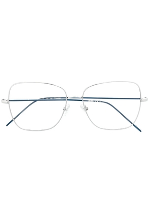 BOSS square-frame glasses - Silver